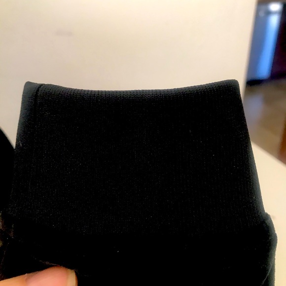 Express black velvet bomber jacket - Picture 2 of 4